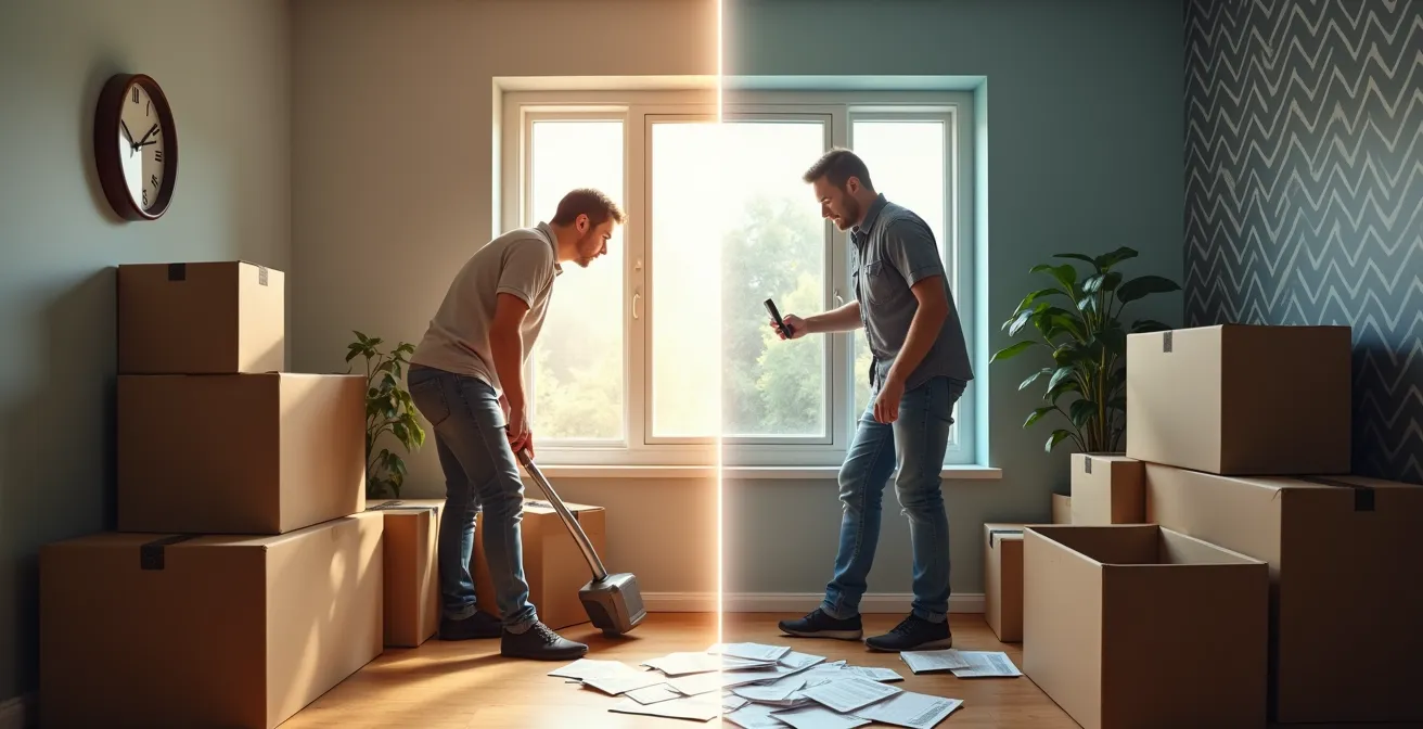 Représentation visuelle du calcul temps-valeur pour choisir entre formule clé en main et à la carte